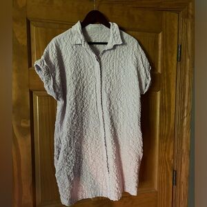 A&F T shirt Crinkle Dress- M Tall
